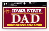 Iowa State Cyclones Dad True Pride Decal | Default - #tpd250201d