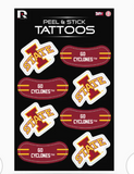 Iowa State Peel & Stick Temporary Tattoos | Default - #vtt250201