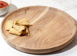 16 Acacia Wood Snack Tray