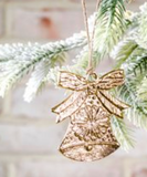 3.25w Gold Bell Ornament