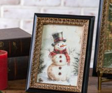 5 X 7 Snowman Photo Frame