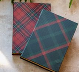 8.4"  Tartan Plaid Notebooks