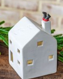 Santa Boots Ceramic House