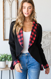 Buffalo Plaid Blazer