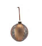 Glass Xmas Ball Ornament