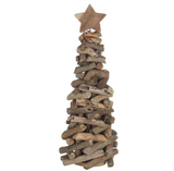 12"driftwood Tree With Star