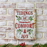 14" Tidings/comfort/joy Sign