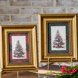 5 X 7 Plaid Christmas Tree Frame