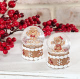 Gingerbread Mini Snowglobe