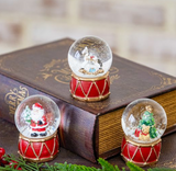 Santa/tree/horse Mini Snowglobes