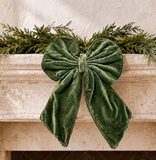 Emerald Velvet Bow