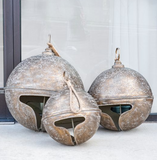 Gold Metal Jumbo Bells Decor