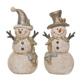 Res Metallic Snowman Fig