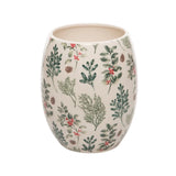 Dolomite Christmas Holly Vase