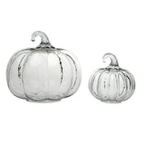 Glass Pumpkins Clear