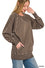 Pigment Dyed French Terry Pullover With Pockets