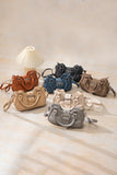 Buckle Strap Tote Bag