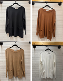 Viscose Front Pockets Sweater