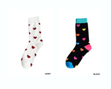 Heart Pattern Casual Socks