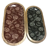 October Sky Mango Wood Trays
