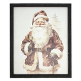 Bronze Santa Frame