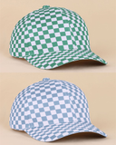 Checkered Pattern Baseball Cap