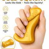 Gold Squishy – 5.5” Slow Rising Gold Bar Squishy Toy