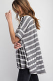 Striped Short Sleeves
