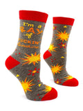 I'm A Ray Of Fuckin' Sunshine Women's Crew Socks