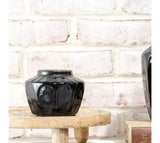 3.3 Black Ceramic Vase