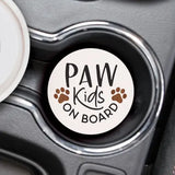 Paw Kids on Board - Car Coaster