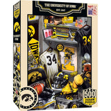 Iowa Hawkeyes - Locker Room 500 Piece Puzzle
