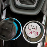 Cat Lady - Car Coaster