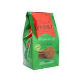 Holiday Super Crisp Ginger Snap 6oz Cookies, Green Bag 12/cs
