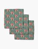 Green Wreaths Dishcloth