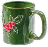Cer Holly Berry Mug