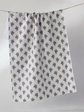 Foraged Tea Towel | White
