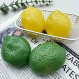 Color-changing Lemon Squishy Stress Relief Toy