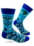 Women Want Me Fish Fear Me Men's Novelty Crew Socks