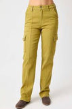 Judy Blue - High Wasit Garment Dyed Cargo Straight