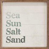 Sea Sun Salt Sand 24x24