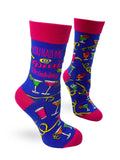 Funny "you Had Me @ Day Drinking" Women's Crew Socks