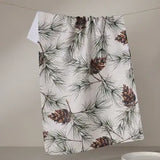 Evergreen Frost Tea Towel