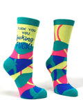 F**k You You F..king F**k Ladies' Crew Socks