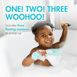 Water Bugs Floating Bath Toys With Net Multicolor Blue Gbl