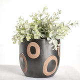 5.1" CIRCLE DESIGN PLANTER