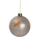 Glass Xmas Ball Ornament