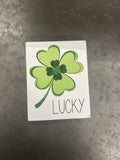SIGN ST PATS LUCKY