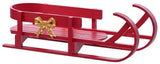 Wd Holiday Sleigh W/bows