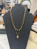 Goldlaered Heart Charn Dainty Nk